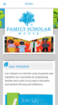 Mobile Screenshot of familyscholarhouse.org